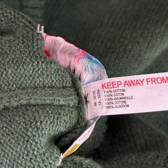 Free People Beach Solar Sweater Set Women Medium Cardigan Pant Lounge Pine Green - Picture 10 of 16